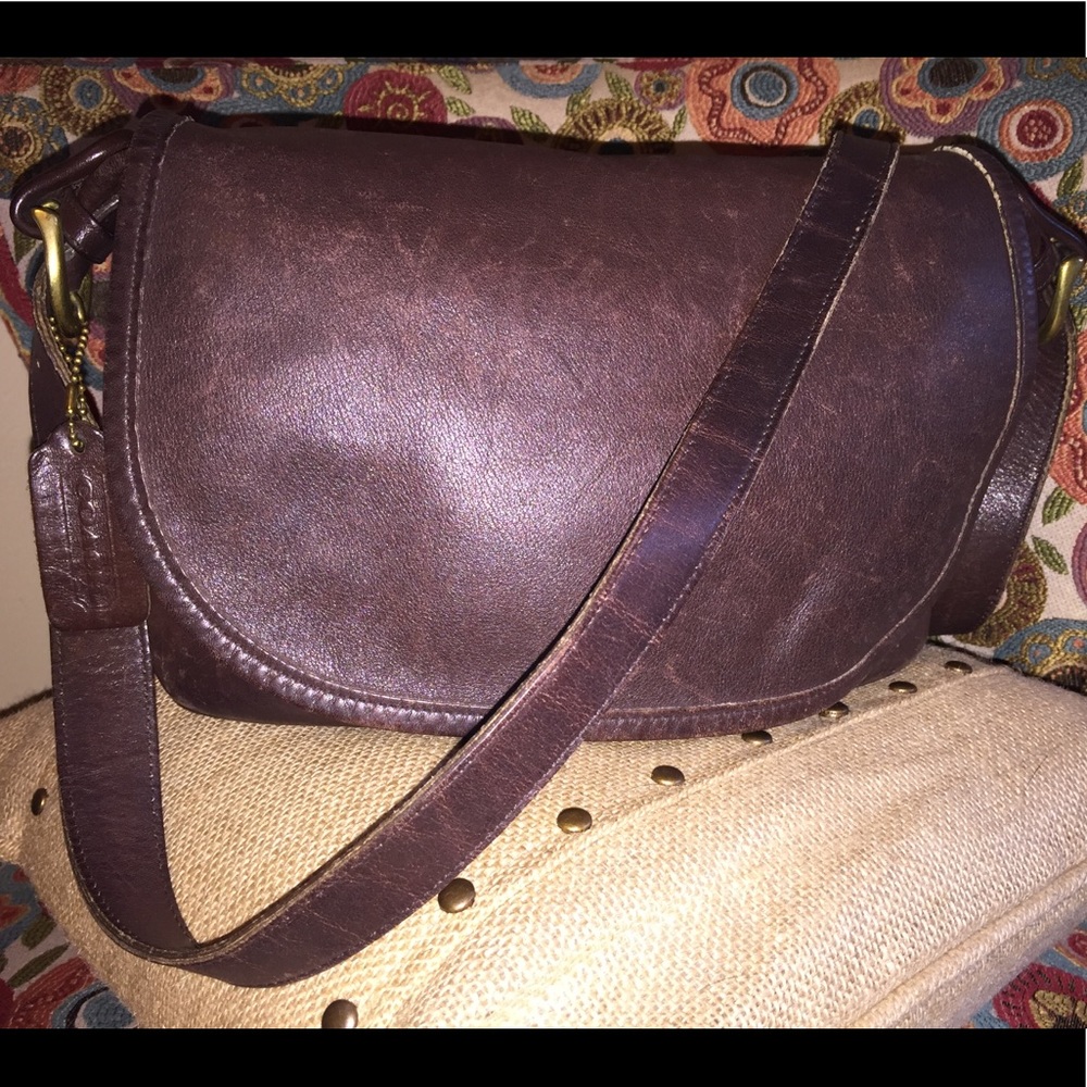 Brown Vintage Coach Purse
